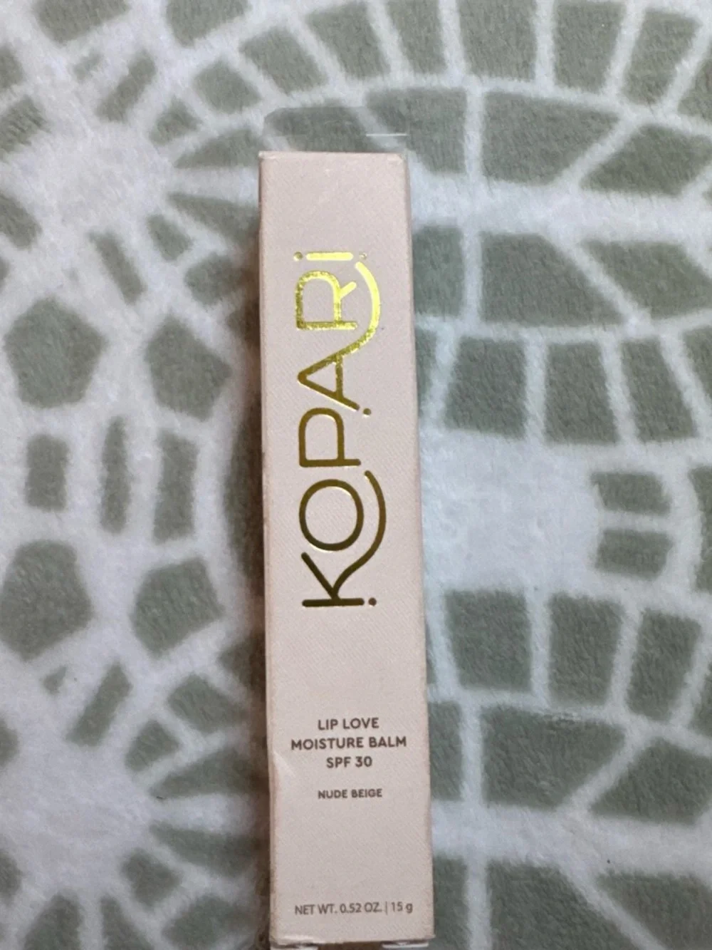 Kopari Lip Love Moisture Balm - Nude Beige